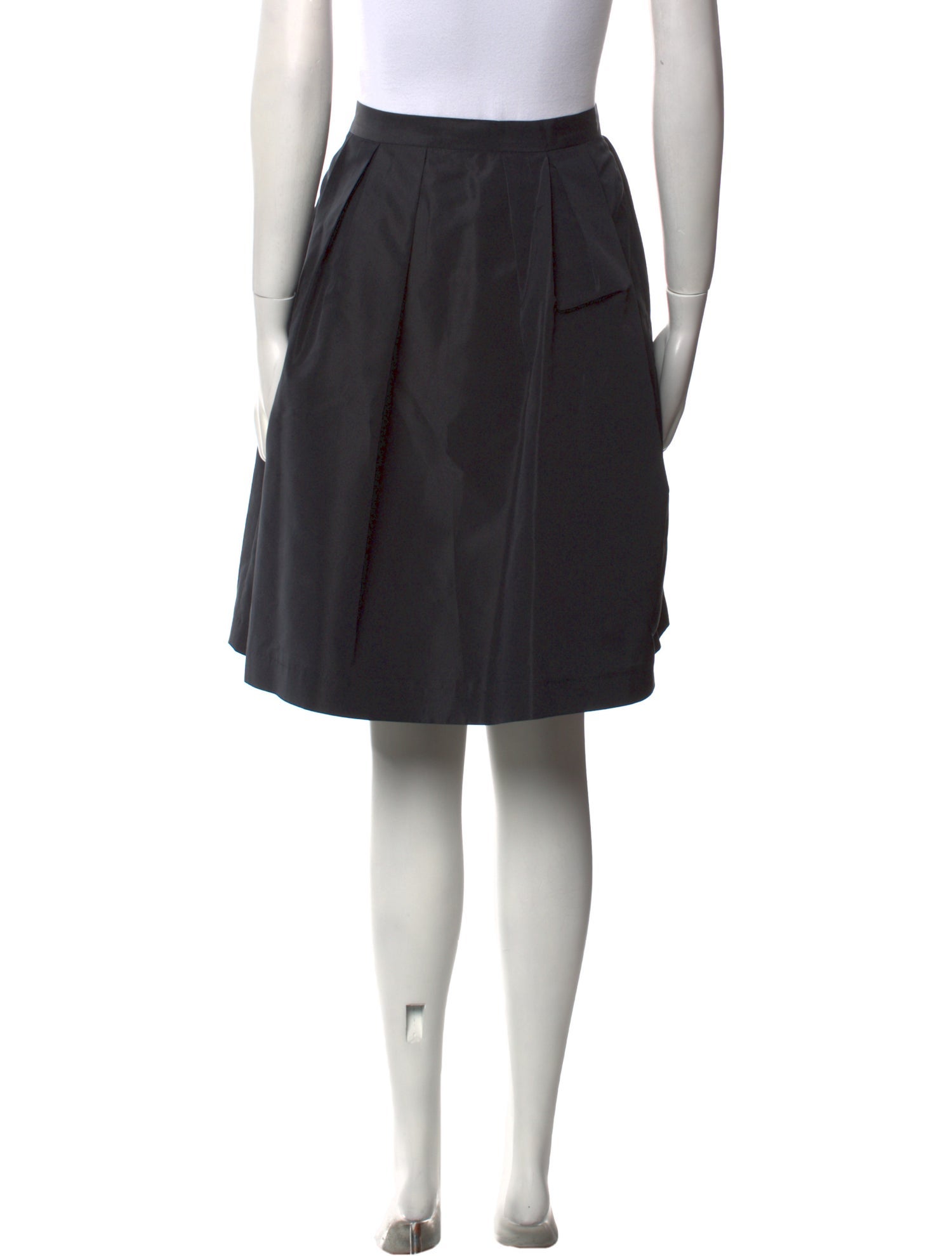 Michael Kors Silk Knee-Length Skirt